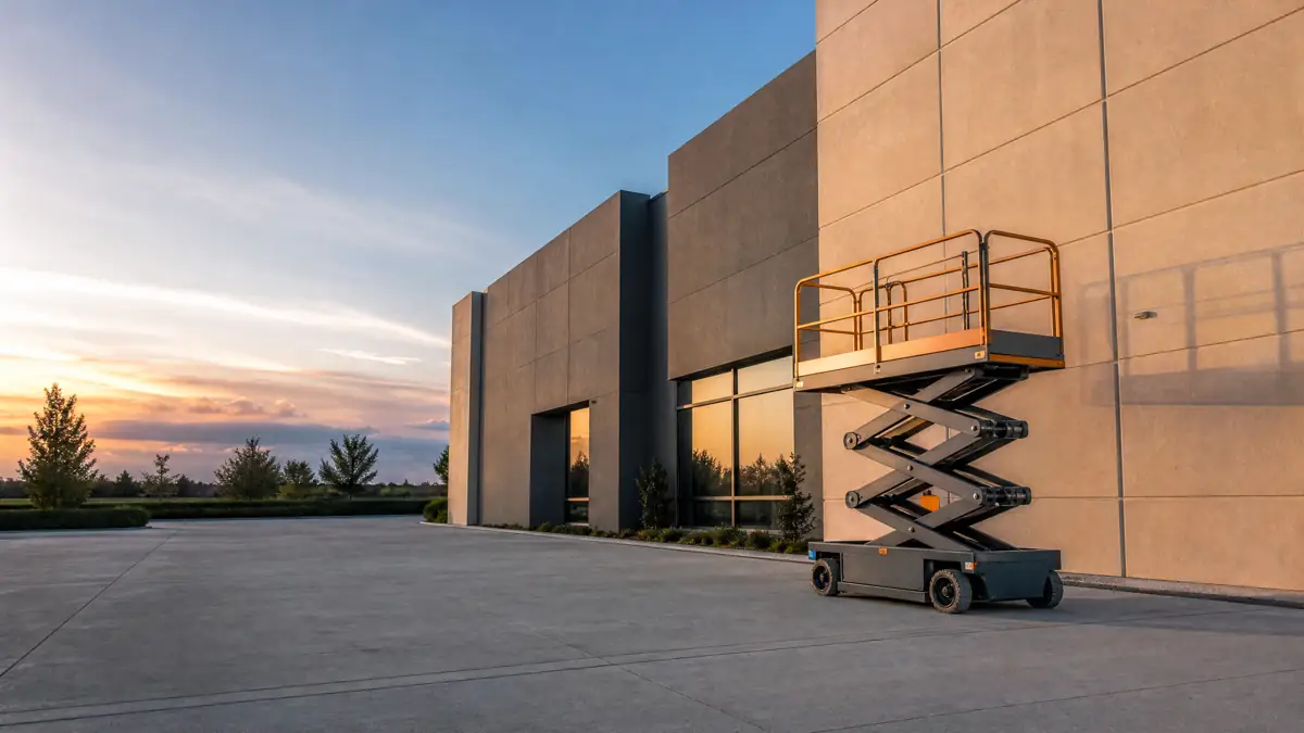 Telescopic Boom Lifts jobsite access in Columbus